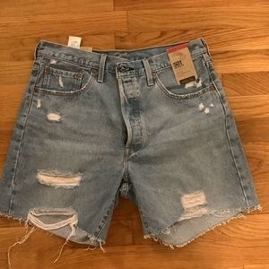 LEVIS 501 Denim Jean Shorts